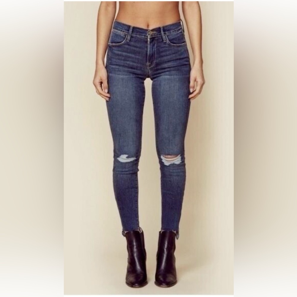 FRAME Le High Skinny Women's Blue Jeans